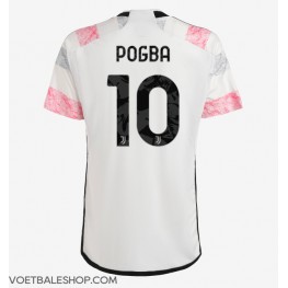 Juventus Paul Pogba #10 Uit tenue 2023-24 Korte Mouw