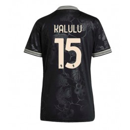 Juventus Pierre Kalulu #15 Derde tenue Dames 2025-26 Korte Mouw