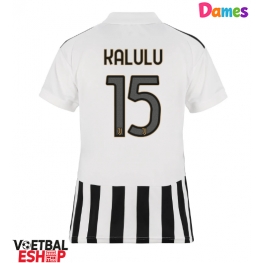 Juventus Pierre Kalulu #15 Thuis tenue Dames 2026-27 Korte Mouw