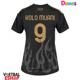 Juventus Randal Kolo Muani #9 Derde tenue Dames 2026-27 Korte Mouw