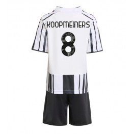 Juventus Teun Koopmeiners #8 Thuis tenue Kids 2025-26 Korte Mouw (+ Korte broeken)