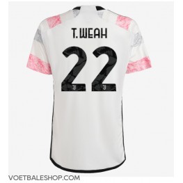 Juventus Timothy Weah #22 Uit tenue 2023-24 Korte Mouw