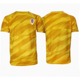 Kroatië Keeper Thuis tenue EK 2024 Korte Mouw