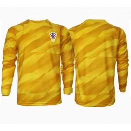 Kroatië Keeper Thuis tenue EK 2024 Lange Mouw