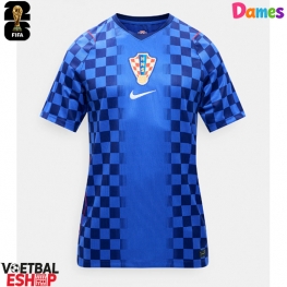 Kroatië Uit tenue Dames WK 2026 Korte Mouw