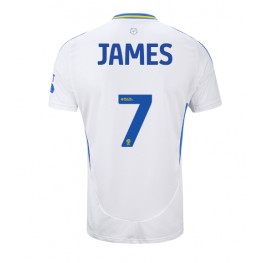 Leeds United Daniel James #7 Thuis tenue 2024-25 Korte Mouw