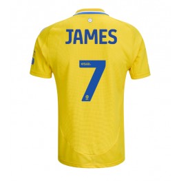 Leeds United Daniel James #7 Uit tenue 2024-25 Korte Mouw