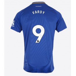 Leicester City Jamie Vardy #9 Thuis tenue 2024-25 Korte Mouw