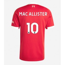 Liverpool Alexis Mac Allister #10 Thuis tenue 2025-26 Korte Mouw