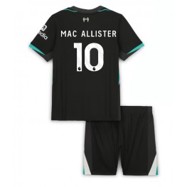 Liverpool Alexis Mac Allister #10 Uit tenue Kids 2024-25 Korte Mouw (+ Korte broeken)
