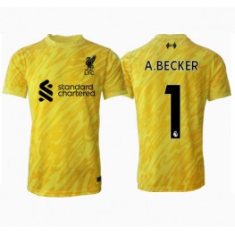 Liverpool Alisson Becker #1 Keeper Derde tenue 2024-25 Korte Mouw