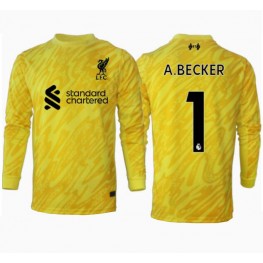 Liverpool Alisson Becker #1 Keeper Derde tenue 2024-25 Lange Mouw