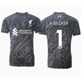 Liverpool Alisson Becker #1 Keeper Thuis tenue 2024-25 Korte Mouw