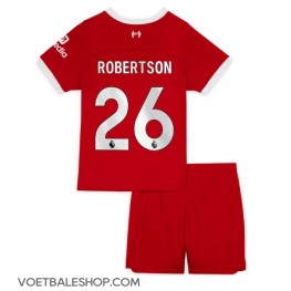 Liverpool Andrew Robertson #26 Thuis tenue Kids 2023-24 Korte Mouw (+ Korte broeken)