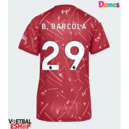 Liverpool Bradley Barcola #29 Thuis tenue Dames 2026-27 Korte Mouw