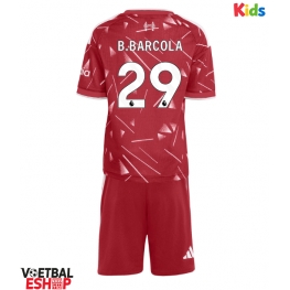 Liverpool Bradley Barcola #29 Thuis tenue Kids 2026-27 Korte Mouw (+ Korte broeken)