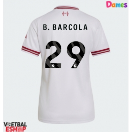 Liverpool Bradley Barcola #29 Uit tenue Dames 2026-27 Korte Mouw