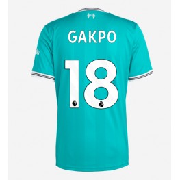 Liverpool Cody Gakpo #18 Derde tenue 2025-26 Korte Mouw
