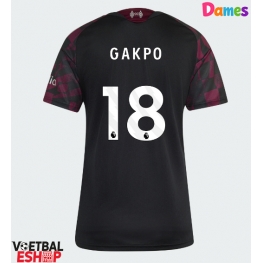 Liverpool Cody Gakpo #18 Derde tenue Dames 2026-27 Korte Mouw