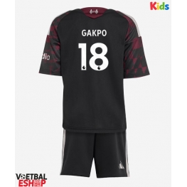 Liverpool Cody Gakpo #18 Derde tenue Kids 2026-27 Korte Mouw (+ Korte broeken)