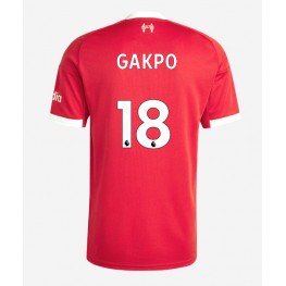 Liverpool Cody Gakpo #18 Thuis tenue 2025-26 Korte Mouw