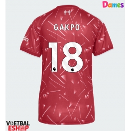 Liverpool Cody Gakpo #18 Thuis tenue Dames 2026-27 Korte Mouw