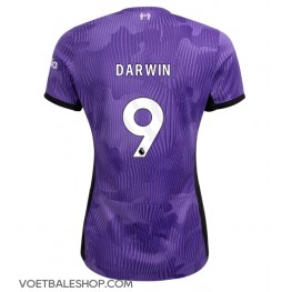 Liverpool Darwin Nunez #9 Derde tenue Dames 2023-24 Korte Mouw
