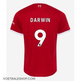 Liverpool Darwin Nunez #9 Thuis tenue 2023-24 Korte Mouw