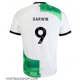 Liverpool Darwin Nunez #9 Uit tenue 2023-24 Korte Mouw