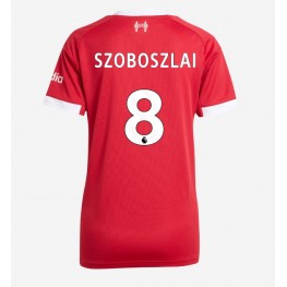 Liverpool Dominik Szoboszlai #8 Thuis tenue Dames 2025-26 Korte Mouw