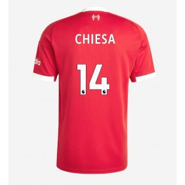 Liverpool Federico Chiesa #14 Thuis tenue 2025-26 Korte Mouw