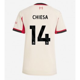Liverpool Federico Chiesa #14 Uit tenue Dames 2025-26 Korte Mouw