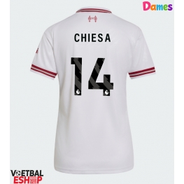 Liverpool Federico Chiesa #14 Uit tenue Dames 2026-27 Korte Mouw