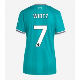 Liverpool Florian Wirtz #7 Derde tenue Dames 2025-26 Korte Mouw