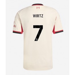 Liverpool Florian Wirtz #7 Uit tenue 2025-26 Korte Mouw