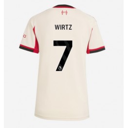 Liverpool Florian Wirtz #7 Uit tenue Dames 2025-26 Korte Mouw