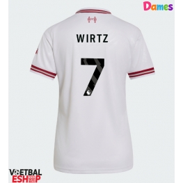 Liverpool Florian Wirtz #7 Uit tenue Dames 2026-27 Korte Mouw