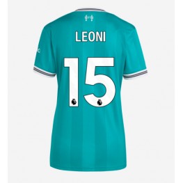Liverpool Giovanni Leoni #15 Derde tenue Dames 2025-26 Korte Mouw