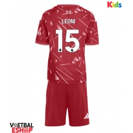 Liverpool Giovanni Leoni #15 Thuis tenue Kids 2026-27 Korte Mouw (+ Korte broeken)