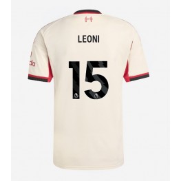 Liverpool Giovanni Leoni #15 Uit tenue 2025-26 Korte Mouw
