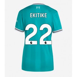 Liverpool Hugo Ekitike #22 Derde tenue Dames 2025-26 Korte Mouw