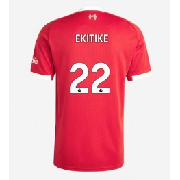 Liverpool Hugo Ekitike #22 Thuis tenue 2025-26 Korte Mouw