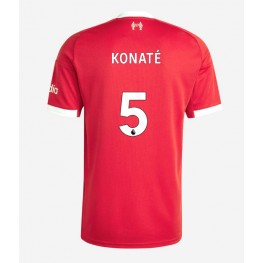 Liverpool Ibrahima Konate #5 Thuis tenue 2025-26 Korte Mouw