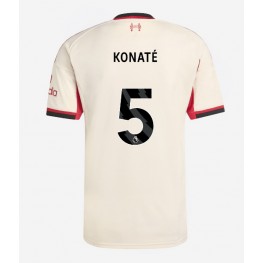 Liverpool Ibrahima Konate #5 Uit tenue 2025-26 Korte Mouw
