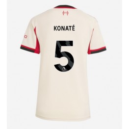 Liverpool Ibrahima Konate #5 Uit tenue Dames 2025-26 Korte Mouw