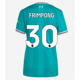 Liverpool Jeremie Frimpong #30 Derde tenue Dames 2025-26 Korte Mouw