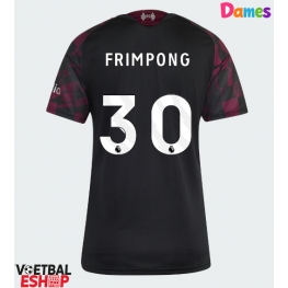 Liverpool Jeremie Frimpong #30 Derde tenue Dames 2026-27 Korte Mouw
