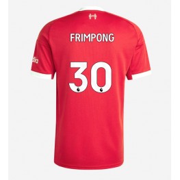 Liverpool Jeremie Frimpong #30 Thuis tenue 2025-26 Korte Mouw