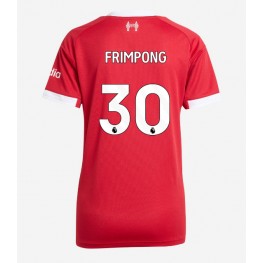Liverpool Jeremie Frimpong #30 Thuis tenue Dames 2025-26 Korte Mouw