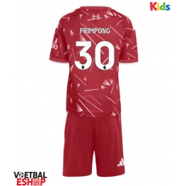 Liverpool Jeremie Frimpong #30 Thuis tenue Kids 2026-27 Korte Mouw (+ Korte broeken)